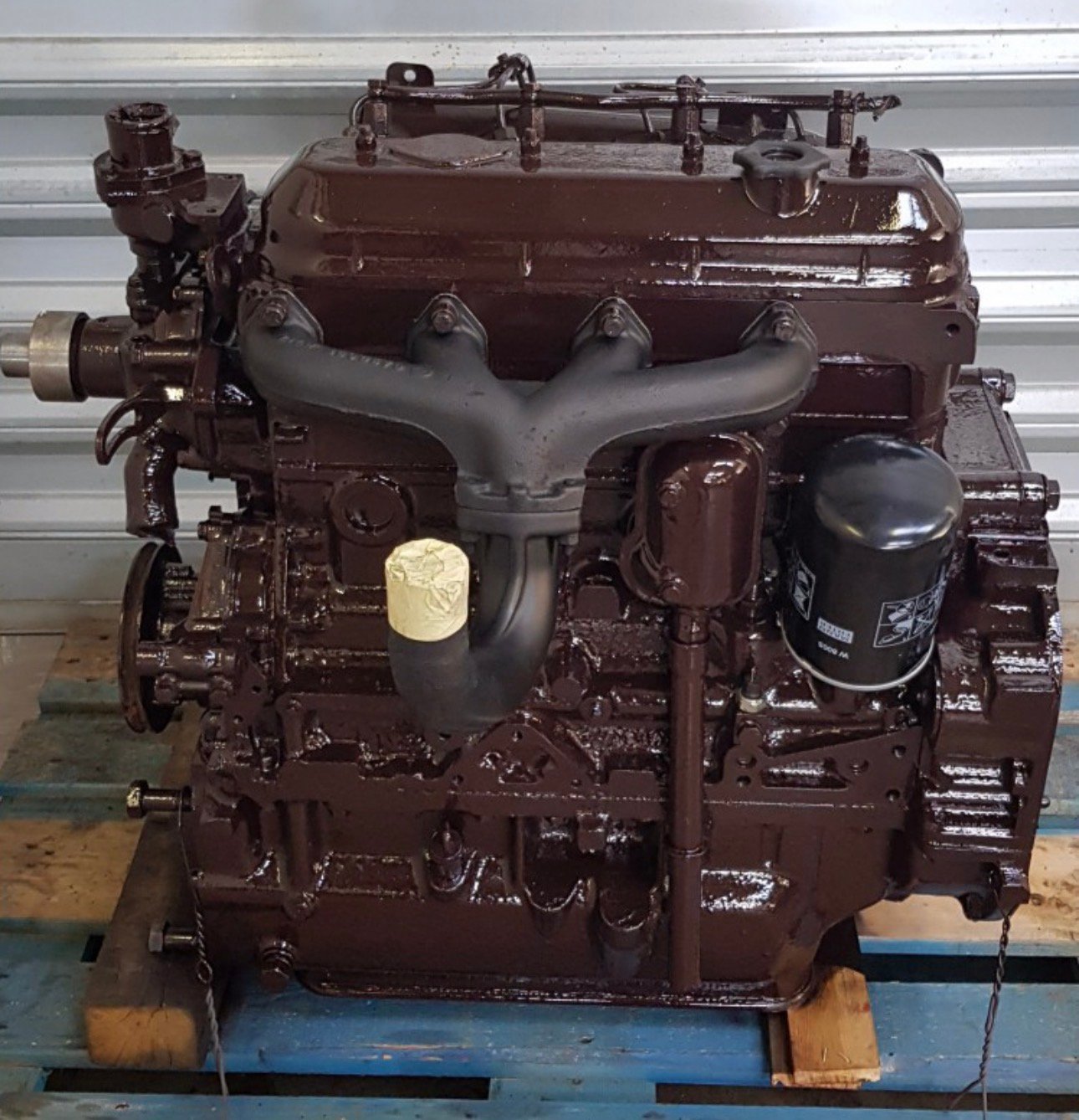 MOTEUR FIAT 680 DTH TYPE 8045.02 4 CYLINDRES ENTIEREMENT REFAIT A NEUF
